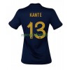 Maillot de Supporter France Kante 13 Domicile Coupe du Monde 2022 Pour Femme